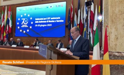 Ue, Schifani &ldquo;Decisiva la svolta della Conferenza di Messina"