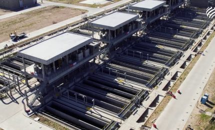 Webuild, al via un nuovo impianto di depurazione in Argentina