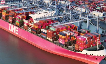 Navi portacontainer, tariffe ancora in rialzo