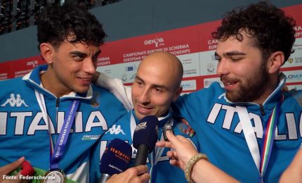 Azzurri del fioretto in coro "Impossibile fare meglio"