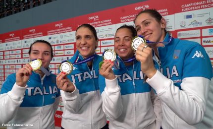 Fiorettiste d'oro agli Europei "Brave a non disunirci"