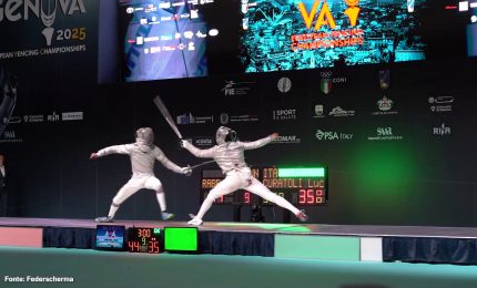 Argento europeo per sciabolatori azzurri "Punto di partenza"