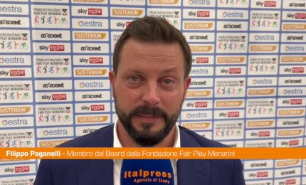 Premio Fair Play Menarini, Paganelli: &ldquo;Celebriamo lealt&agrave; e rispetto&rdquo;