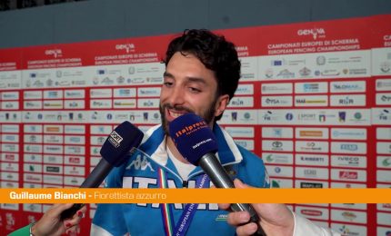 Bianchi oro europeo nel fioretto "Lo volevo tantissimo"
