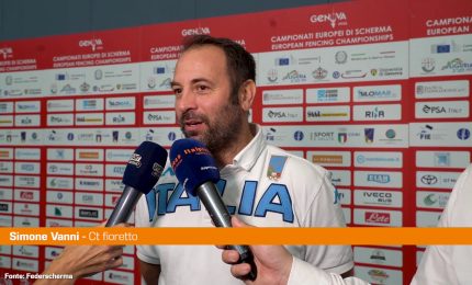 Fiorettiste d'oro agli Europei, ct Vanni "Mai scontato"