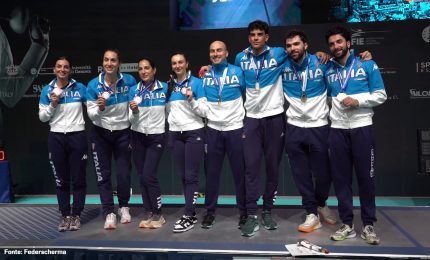 Italscherma super a Genova, bottino di 13 medaglie agli Europei