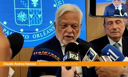 Lavori su A19, Gemme (Anas) "Due interventi per diminuire i disagi"