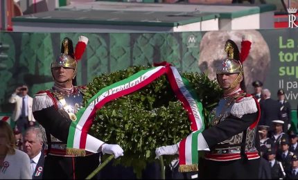 Mattarella apre le celebrazioni per la Festa della Repubblica