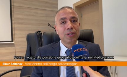 Soltanov "Amicizia con Italia grande risorsa per crescita Azerbaijan"