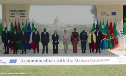 Piano Mattei, Meloni e Von der Leyen a Roma incontrano leader africani