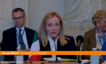 Piano Mattei, Meloni "Rafforzare l'Africa significa rafforzare l'Ue"