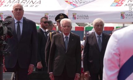 Marina Militare, Mattarella a Genova per ritorno della Nave Vespucci
