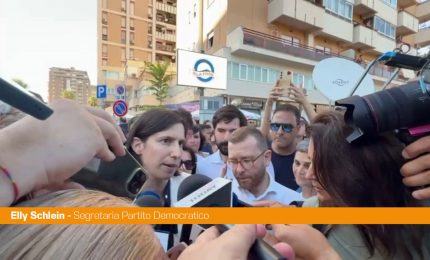 Via D'Amelio, Schlein "Impegno contro le mafie e le infiltrazioni"