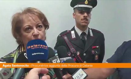 Maxi blitz Catania, Santonocito "Ruolo donne di primo piano in clan"