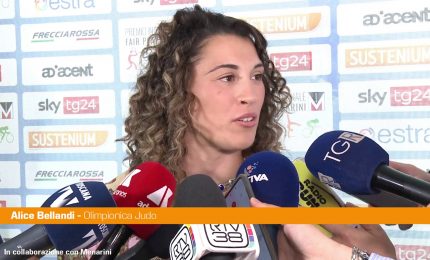 Premio Fair Play Menarini,Bellandi "Bello rappresentare questi valori"