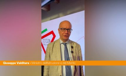 Valditara "Collegamento Napoli-Osaka sull'intelligenza artificiale"