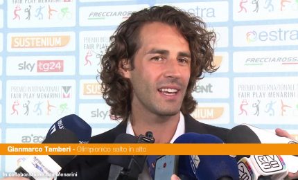 Premio Menarini, Tamberi "Sono sempre stato legato al Fair Play"