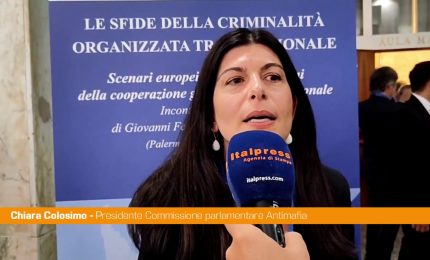 Colosimo "Dare tutto nella lotta alla mafia"