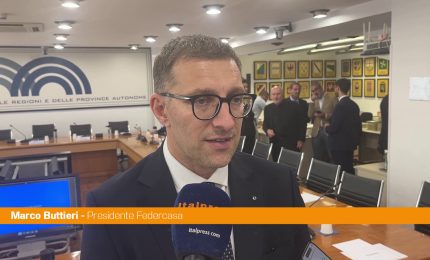 Federcasa, Buttieri "Reperire fondi per dare alloggi a famiglie"