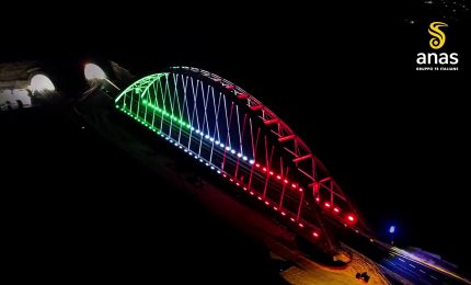 Anas apre al traffico il ponte ad arco sulla SS 640 nel Nisseno