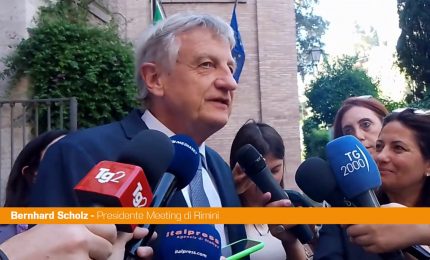 Scholz "Meeting di Rimini non passerella politica ma luogo di dialogo"
