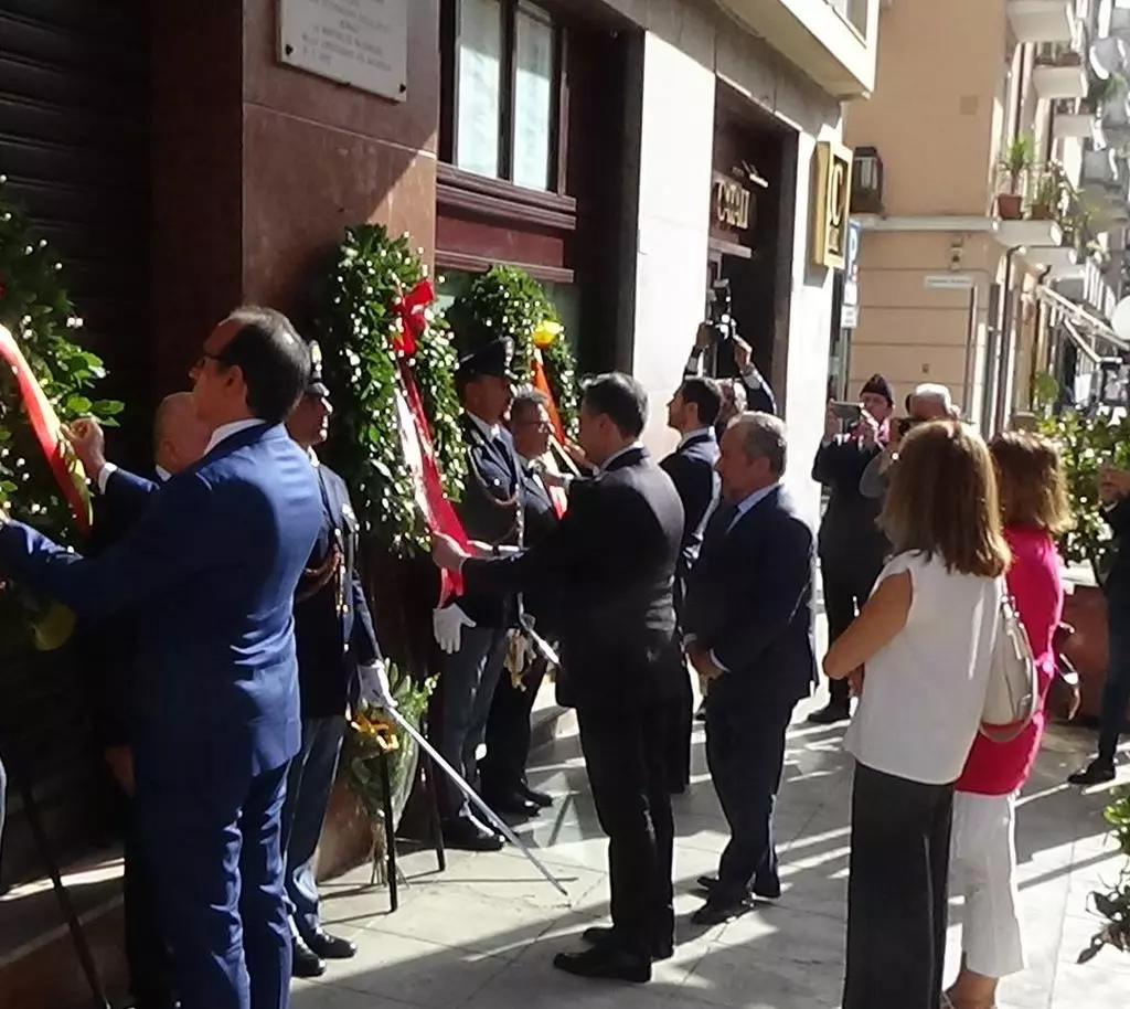 46 anni fa l&rsquo;omicidio di Boris Giuliano per mano mafiosa, la commemorazione a Palermo