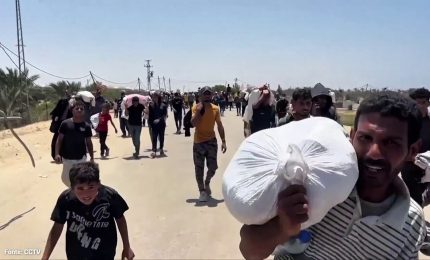 Distribuzione di cibo a Gaza, secondo ONG 500 morti in un mese