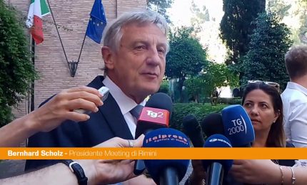 Meeting di Rimini, Scholz "L'Europa sar&agrave; tema centrale"