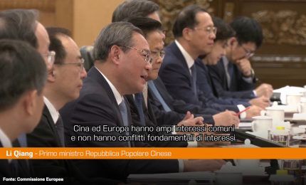 Li Qiang "Cina ed Europa collaborino di pi&ugrave;"