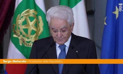 Mattarella "La situazione a Gaza &egrave; sempre pi&ugrave; grave e intollerabile"