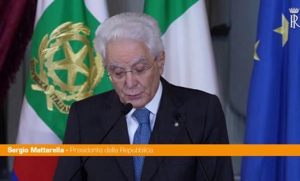 Ucraina, Mattarella "La Russia ha cancellato l'equilibrio della pace"