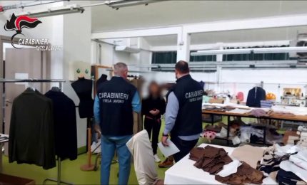 Lavoratori in nero in un'azienda dell'alta moda, sanzioni a Milano