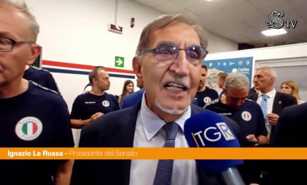 La Russa alla Partita del Cuore "Pu&ograve; avvicinare i parlamentari"