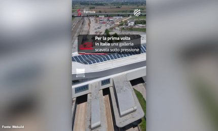 Webuild, completata Galleria Casalnuovo sulla Linea AV/AC Napoli-Bari