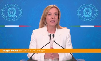 Meloni "Riformiamo la giustizia per mettere fine alle storture"
