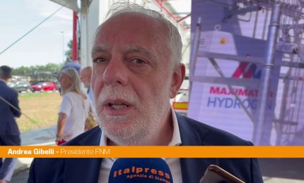 Gibelli "A Carugate prima stazione a idrogeno della Lombardia"