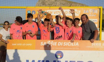 Beach Soccer, successo a San Vito Lo Capo per la prima tappa di &ldquo;Sabbie di Sicilia&rdquo;
