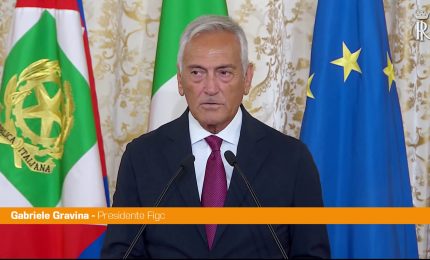 Gravina "Azzurre rappresentano un'eccellenza sportiva"