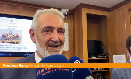 Lazio, Rocca "Regione in via di guarigione, cambio passo notevole"