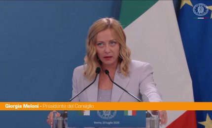 Meloni "Interconnessione sempre pi&ugrave; forte tra Italia e Algeria"