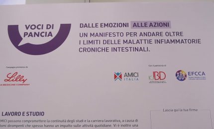 Malattia Cronica Intestinale, torna la campagna "Voci di pancia"