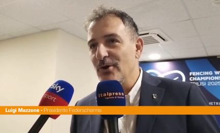 Scherma, Mazzone "Sono senza parole, giornata meravigliosa"