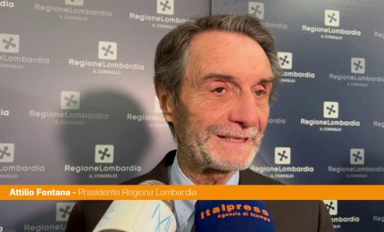 Lombardia, Fontana "Bilancio solido e trasparente, libro concretezza"