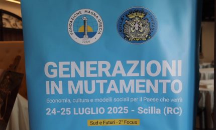 Generazioni in mutamento, a Scilla convegno di Fondazione Magna Grecia