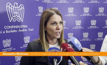 Modenese "Da Intesa Sanpaolo 9 miliardi per sistema economico Puglia"