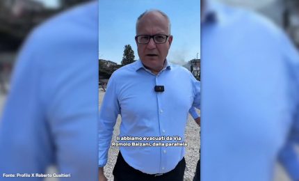 Esplosione a Roma, Gualtieri "Vicini a tutte le persone ferite"