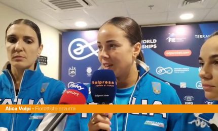 Azzurre del fioretto "Bronzo mondiale da festeggiare"