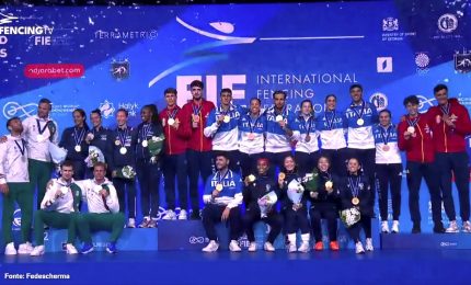 Italscherma sempre pi&ugrave; vincente ai Mondiali di Tbilisi