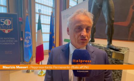 Onu, Massari "Da Niaf impegno per lo sviluppo sostenibile"