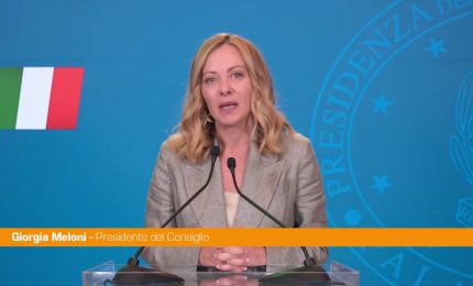 Meloni "Farmaceutica eccellenza del Made in Italy"